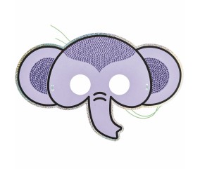 Kit Diamond Painting "Masques Animaux" - Rico Design