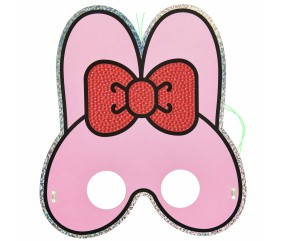 Kit Diamond Painting "Masques Animaux" - Rico Design