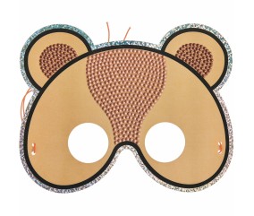 Kit Diamond Painting "Masques Animaux" - Rico Design