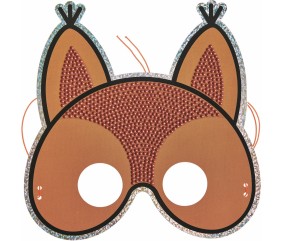 Kit Diamond Painting "Masques Animaux" - Rico Design