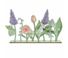 Kit Diamond Painting "Prairie de Printemps" - Rico Design