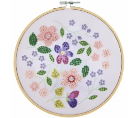 Kit Diamond Painting "Fleurs scintillantes" - Rico Design