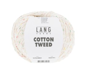 Pelote de Soie et Coton COTTON TWEED - Lang Yarns