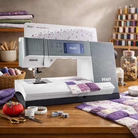 PFAFF Quilt Expression 720 dans un atelier de patchwork