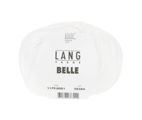 Pelote de Coton à tricoter et crocheter BELLE - Lang Yarns
