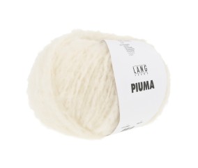 Pelote de laine et coton à tricoter PIUMA - Lang Yarns