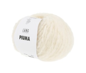 Pelote de laine et coton à tricoter PIUMA - Lang Yarns