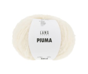 Pelote de laine et coton à tricoter PIUMA - Lang Yarns