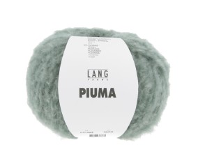 Pelote de laine et coton à tricoter PIUMA - Lang Yarns