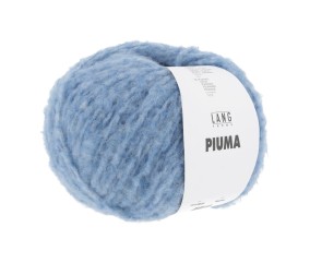 Pelote de laine et coton à tricoter PIUMA - Lang Yarns