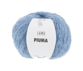 Pelote de laine et coton à tricoter PIUMA - Lang Yarns
