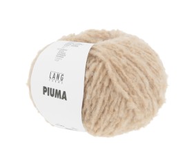 Pelote de laine et coton à tricoter PIUMA - Lang Yarns