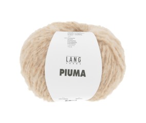 Pelote de laine et coton à tricoter PIUMA - Lang Yarns