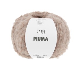 Pelote de laine et coton à tricoter PIUMA - Lang Yarns