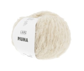 Pelote de laine et coton à tricoter PIUMA - Lang Yarns
