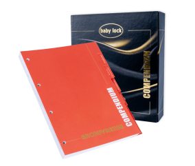 Compendium pour recouvreuses, guide complet des points de recouvrement - Babylock