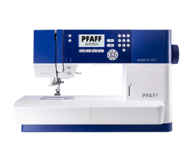 Machine à coudre Pfaff Ambition™ 610 – La fiabilité pour progresser en couture - Garantie 5 ans sperenza