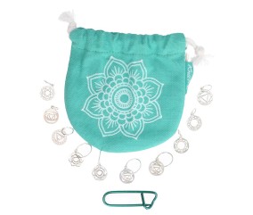10 Marqueurs de maille Chakra - The Mindful Collection - Knitpro