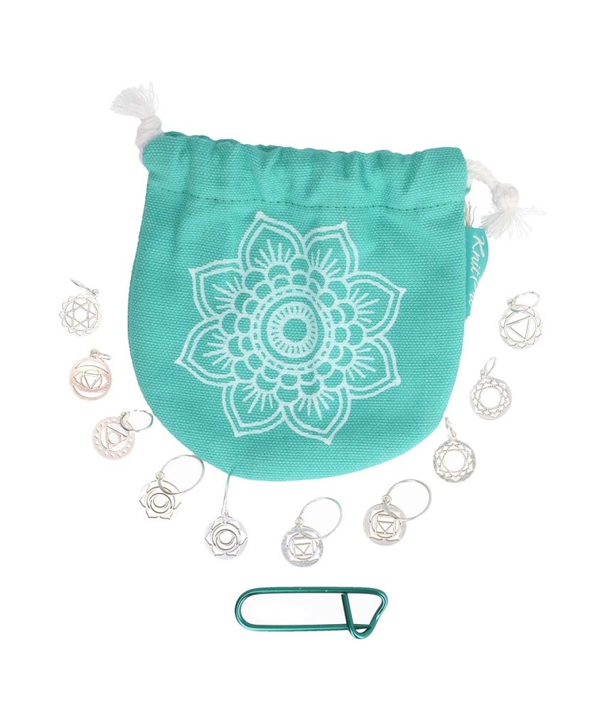 10 Marqueurs de maille Chakra - The Mindful Collection - Knitpro