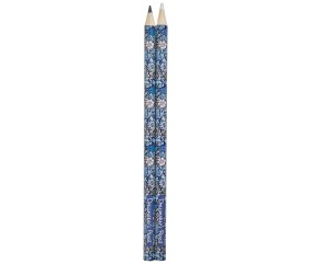 Crayon craie noir et blanc - Collection fleurs bleues - Hobby Gift