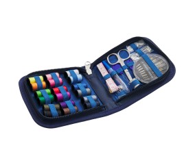 Kit de couture - Collection fleurs bleues - Hobby Gift