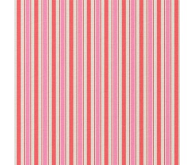 Tissu coton rayures multicolores