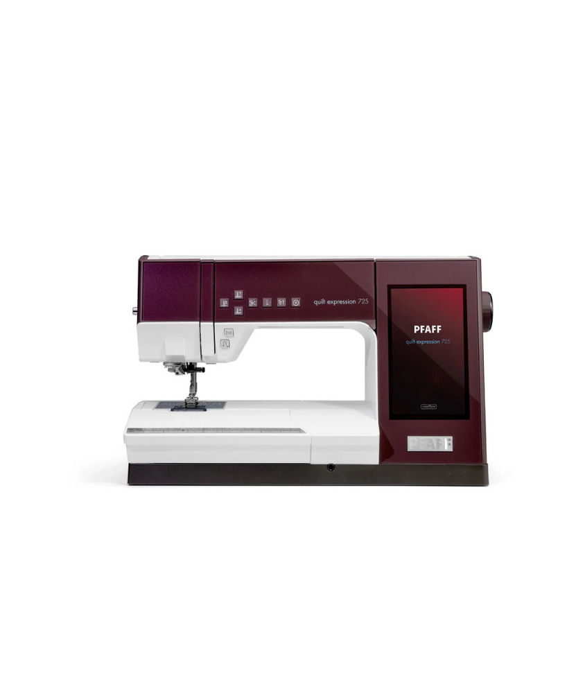 Machine à coudre et quilting PFAFF Quilt Expression™ 725 – Écran tactile, IDT™, laser de guidage Sperenza