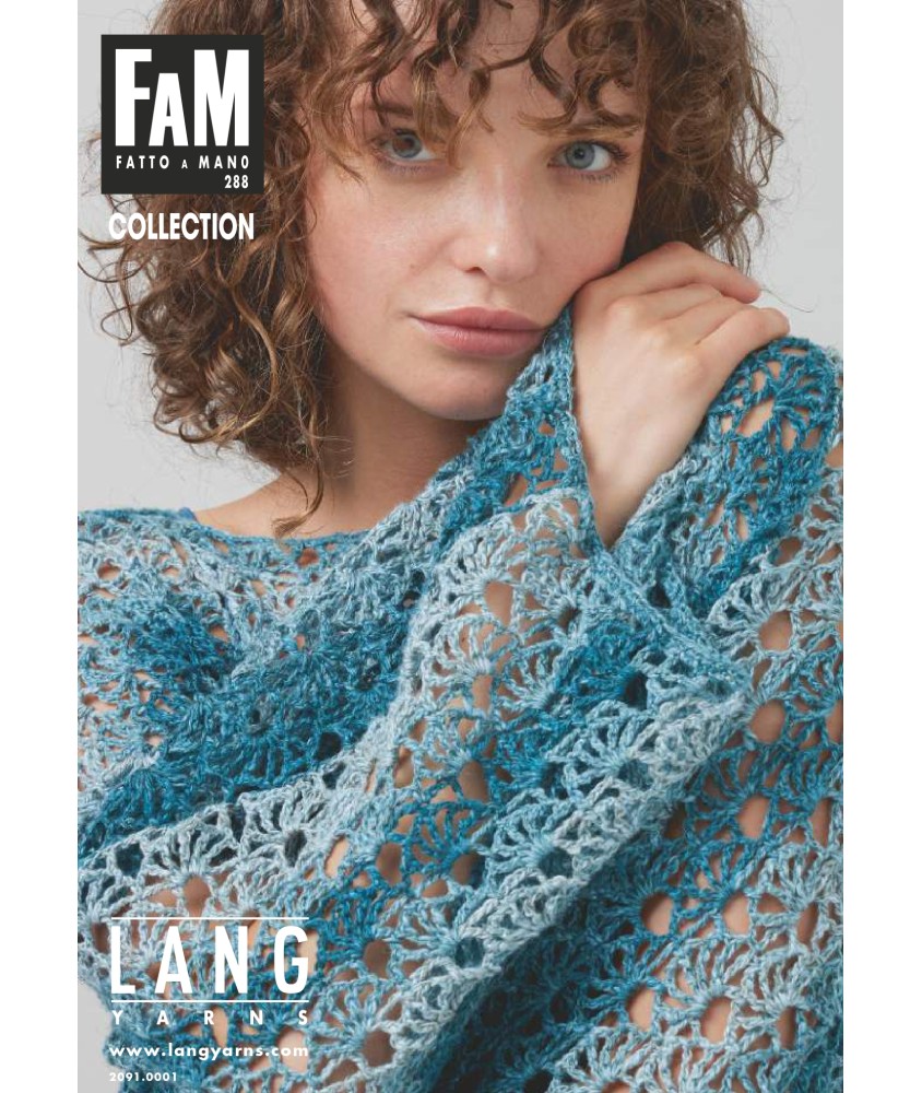 Catalogue Lang Yarns FATTO A MANO 288 - Collection Printemps/Ete 2026 - 63 modèles tricot & crochet