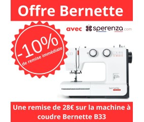 Machine à coudre B33 - Bernette - Garantie 5 ans remise promo