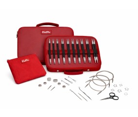 Coffret d'aiguilles à tricoter circulaires Karbonz Elan - KnitPro