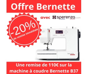 Machine à coudre B37 - Bernette - Garantie 5 ans offre promotion solde