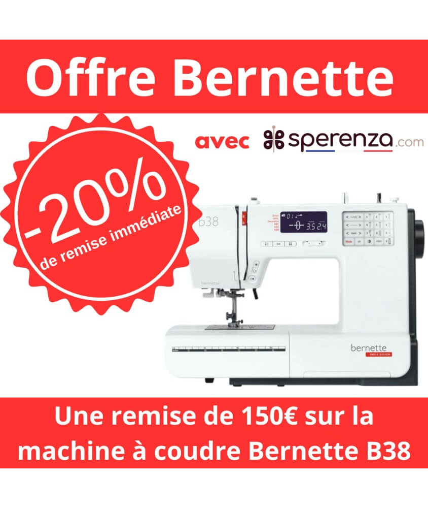 Machine À Coudre B38 - Bernette - Garantie 5 ans sperenza offre solde promo promotion