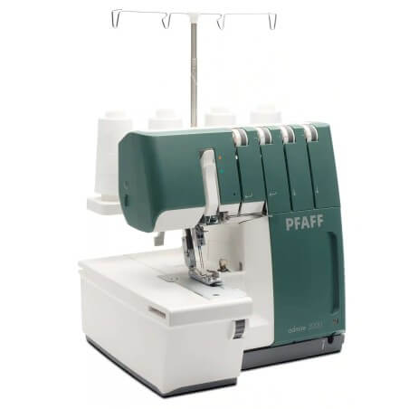 Surjeteuse PFAFF Admire 3000 vue de trois quarts