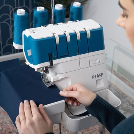 Surjeteuse PFAFF Admire Air 5000 - corbeille à déchets