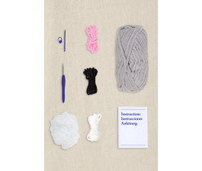 Kit crochet amigurumi Dozy le Koala XL - DMC