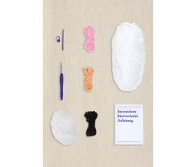 Kit crochet amigurumi Luna le chat XL - DMC