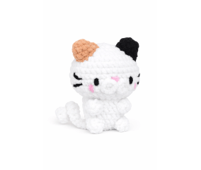 Kit crochet amigurumi Luna le chat XL - DMC