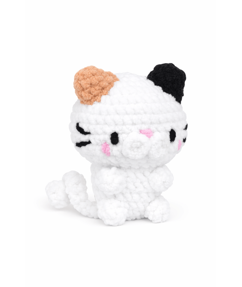 Kit crochet amigurumi Luna le chat XL - DMC