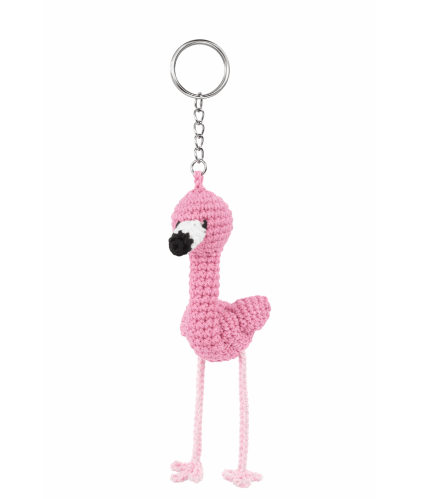 Mini porte-clés Amigurumi Flo The Flamingo - Anchor