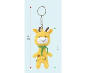 Mini porte-clés Amigurumi Gigi The Giraffe - Anchor