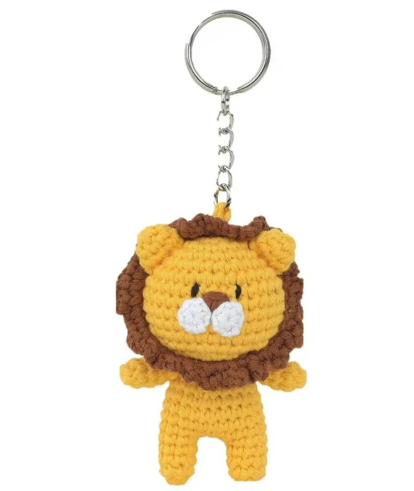 Mini porte-clés Amigurumi Levi The Lion - Anchor