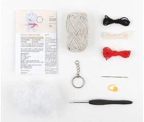 Mini porte-clés Amigurumi Hank The Hippo - Anchor