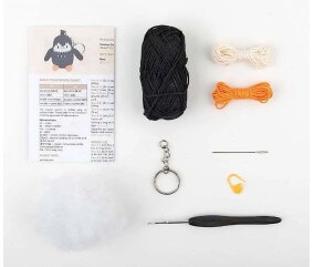 Mini porte-clés Amigurumi Pip The Penguin - Anchor
