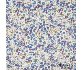 Tissu coton Liberty baies fleuries