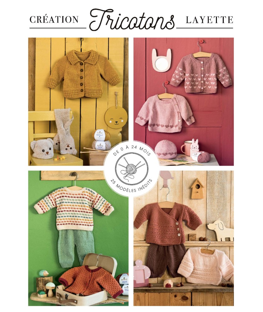 Livre Tricotons N°27 - Création Layette