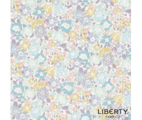 Tissu coton Liberty motif floral pastel