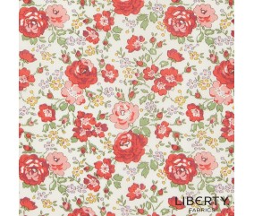 issu coton Liberty imprimé floral romantique