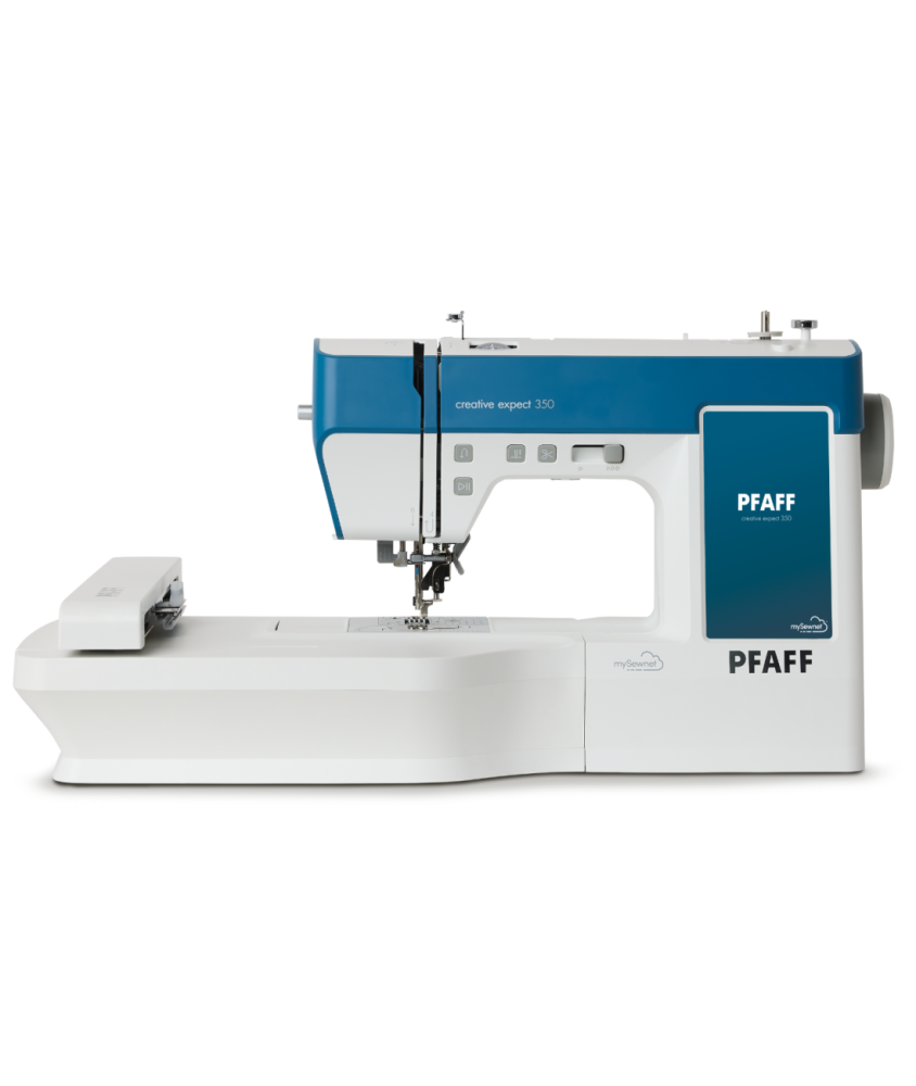 Machine à coudre et à broder électronique PFAFF Creative Expect™ 350 – Couture & Broderie connectées - sperenza