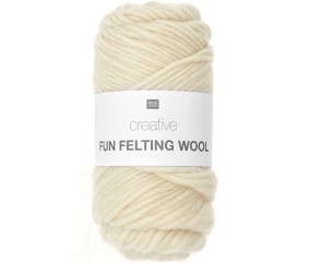 Laine à feutrer créative CREATIVE FUN FELTING WOOL - Rico design