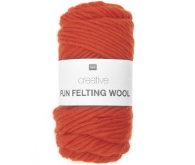 Laine à feutrer créative CREATIVE FUN FELTING WOOL - Rico design